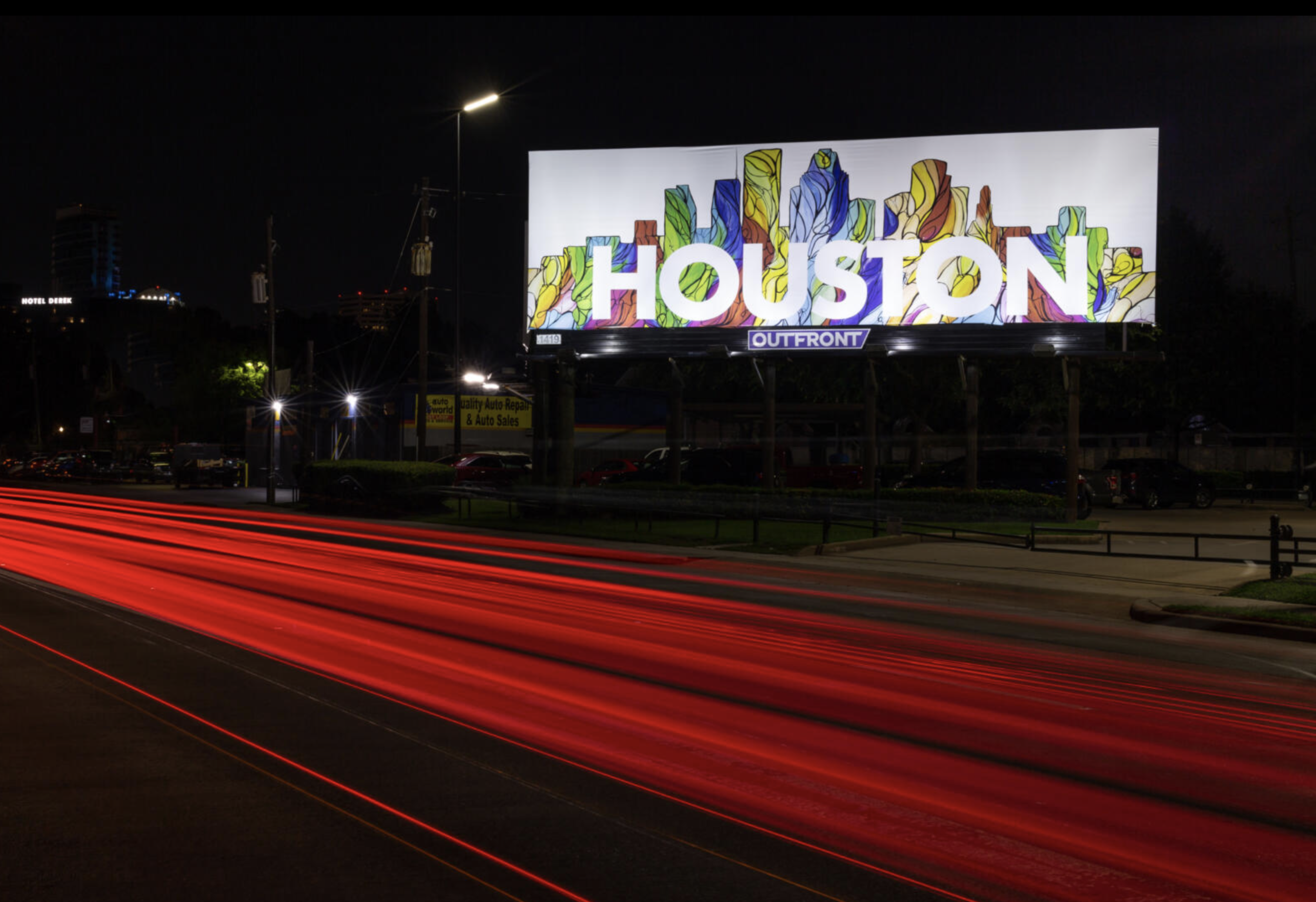 Charactered Away – Houston Billboard